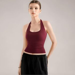 Home Halter neck active wear